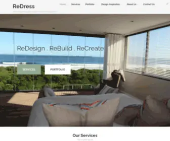 Redress.co.za(Interior Design) Screenshot