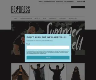 Redressnyc.com(Re/Dress Online) Screenshot