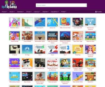 Redribera.es(Juegos gratis online) Screenshot