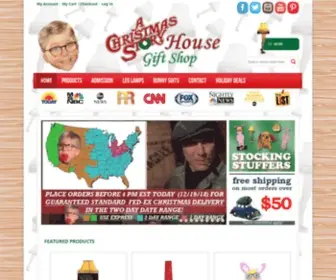 Redriderleglamps.com(A Christmas Story House Online Gift Shop) Screenshot