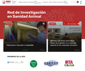 Redrisa.es(Investigación) Screenshot