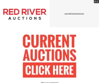 Redriverauctions.com(Red River Auctions) Screenshot