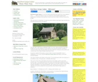 Redrivergorgekycabinrentals.com(Red River Gorge Cabins) Screenshot