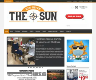 Redriversun.com(Red River Sun) Screenshot