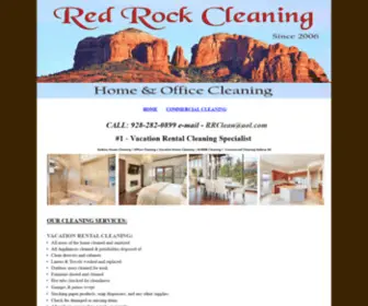 Redrockcleaningpros.com(Red Rock Cleaning Pros) Screenshot