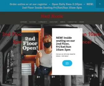 Redrockcoffee.com(Red Rock Coffee) Screenshot