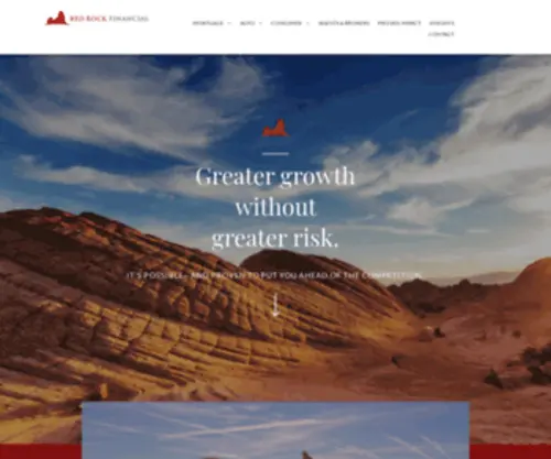 Redrockfinancial.com(Financial Institution Insurance Products) Screenshot