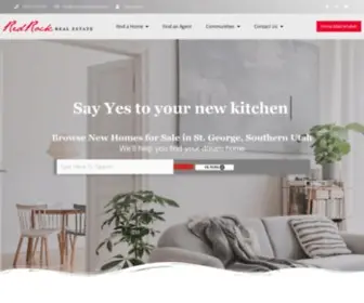 Redrockrealestate.com(Red Rock Real Estate) Screenshot
