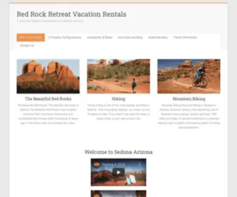 Redrockretreat.com(Red Rock Retreat) Screenshot