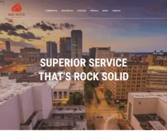 Redrockrg.com(Commercial & Residential Real Estate) Screenshot