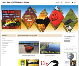 RedrockStore.com(Red Rock's Online Catalog) Screenshot