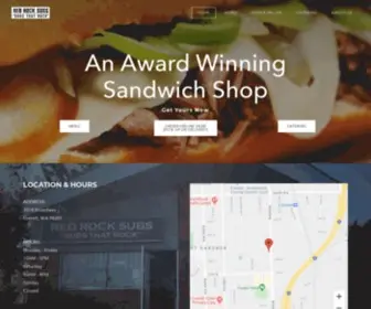 Redrocksubs.com(RED ROCK SUBS) Screenshot