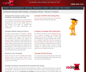 Redrook.com(Australian Business Web Hosting) Screenshot