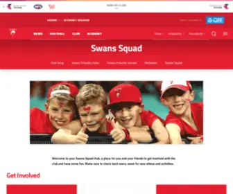 Redrookie.com.au(Sydney Swans) Screenshot