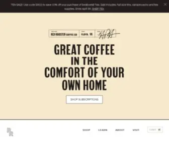 Redroostercoffee.com(Red Rooster) Screenshot