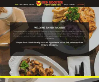 Redroosters.ca(Red Rooster Portuguese Grill Yonge) Screenshot