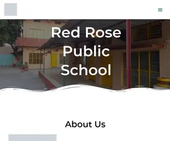 Redroseschool.org(Red Rose Public School) Screenshot