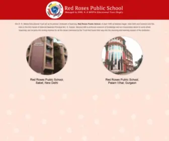 Redrosesschool.in(Red Roses Public School) Screenshot
