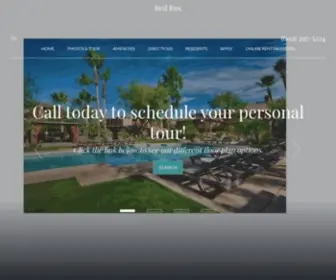 Redroxapartments.com(Red Rox Villas) Screenshot