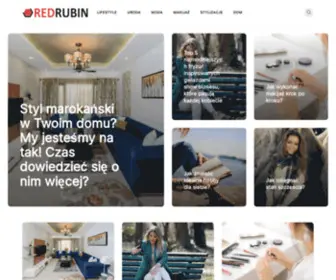 Redrubin.pl(Blog o tematyce urody) Screenshot