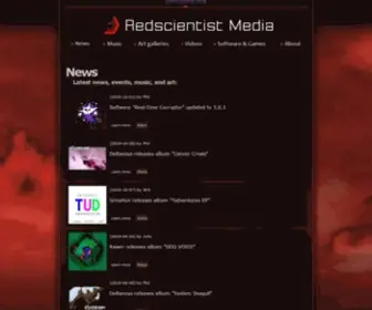 Redscientist.com(Redscientist Labs) Screenshot