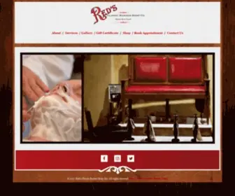 Redsclassicbarbershop.com(Red's Classic Barber Shop) Screenshot