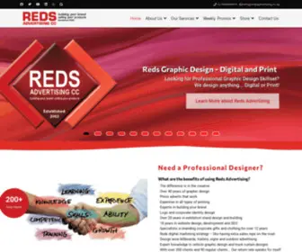 Redscommunications.co.za(Reds Advertising) Screenshot