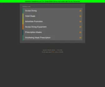 Redseadivers.com(Red Sea Divers) Screenshot