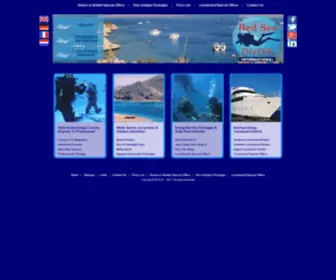 Redseadiversintl.com(Red Sea Diving Holidays) Screenshot