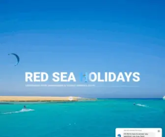 Redseaholidaybookings.com(Your Egypt Holidays Destination) Screenshot