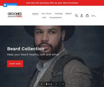 Redsgroomedman.com(Reds Groomed Man) Screenshot