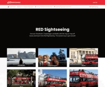 Redsightseeing.com(Red Sightseeing Hop) Screenshot
