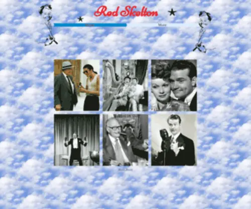 Redskelton.com(The Official Home Page of Red Skelton) Screenshot