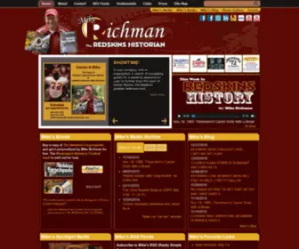 Redskinshistorian.com(Redskin Historian) Screenshot
