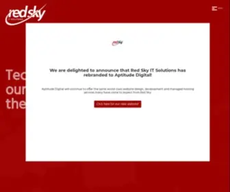 Redsky.ca(Halifax Web Design) Screenshot