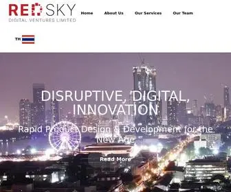 Redskydigital.com(Web Development Company Bangkok) Screenshot