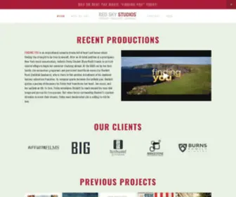 Redskyfilmstudios.com(Red Sky Studios) Screenshot