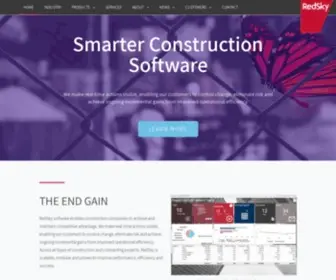 Redskyit.com(Smarter Construction Software) Screenshot