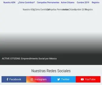 Redsocialazteca.mx(Red Social Azteca) Screenshot