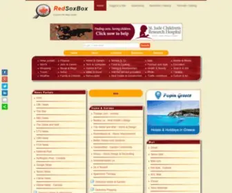 Redsoxbox.com(Canadian Web Directory RedSoxBox) Screenshot