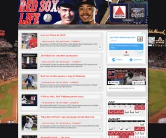 Redsoxlife.com(Boston Red Sox Fan Site) Screenshot