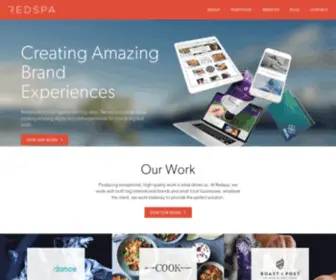 Redspa.uk(Tunbridge Wells Web Development & Graphic Design) Screenshot