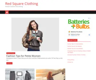 Redsquareclothing.co.uk(Women&#039;s Fashion and Clothing) Screenshot