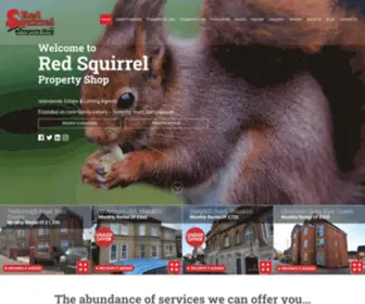 Redsquirrelpropertyshop.co.uk(Red Squirrel Property Shop) Screenshot