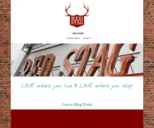 Redstaghome.com(Red Stag) Screenshot