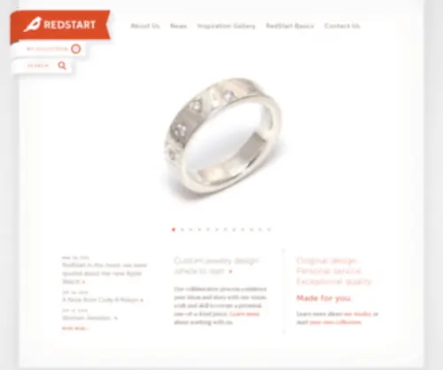 Redstartdesign.com(RedStart Design) Screenshot