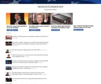 Redstateobserver.com(Real news) Screenshot