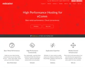 Redstation.com(Redstation Server Hosting and IaaS) Screenshot