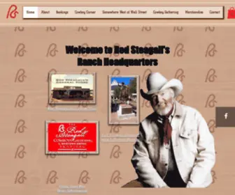Redsteagall.com(Red Steagall) Screenshot