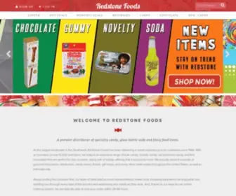Redstonefoods.com(Candy Distributor) Screenshot